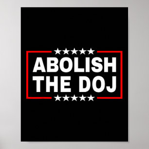 Poster Departamento de Justiça (doj) Pro Trump