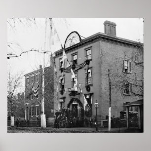 Póster Departamento de Vestuário da Guerra Civil, 1865