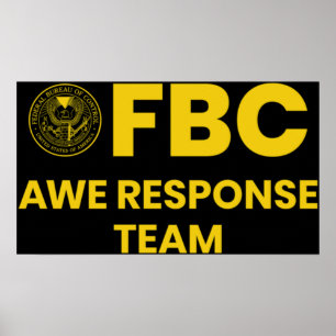 Poster Departamento Federal de Controle - Equipe de Respo