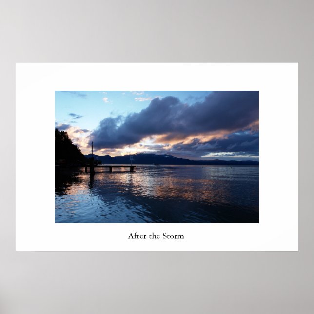 Póster Depois da Tempestade (Frente)