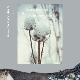 Poster Depois de uma queda de neve