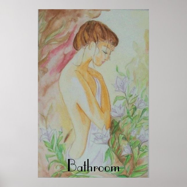 Poster depois do banho (Frente)