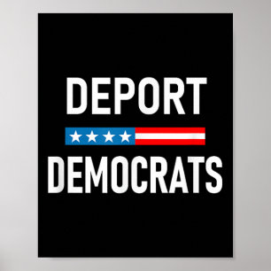 Poster Deportar democratas 