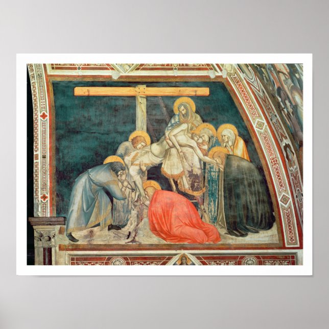 Poster Deposição, c.1320 (fresco) (Frente)