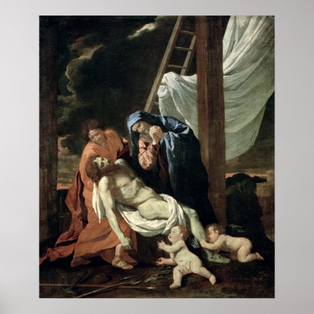 Poster Deposição, c.1630 (Frente)