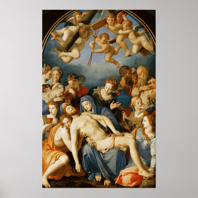 Póster Deposição da Cruz, 1543-45 (Frente)