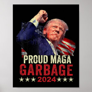 Poster Depositante de Trump de Lixo Orgulhoso 4