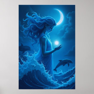 Poster Depositário com Lua