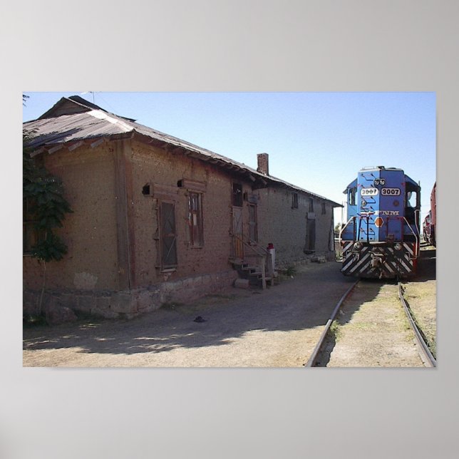 Póster depósito de comboio (Frente)