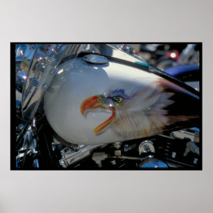 Póster Depósito de gasolina pintado costume - South