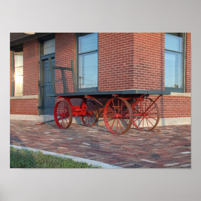 Poster Depósito ferroviário (Frente)