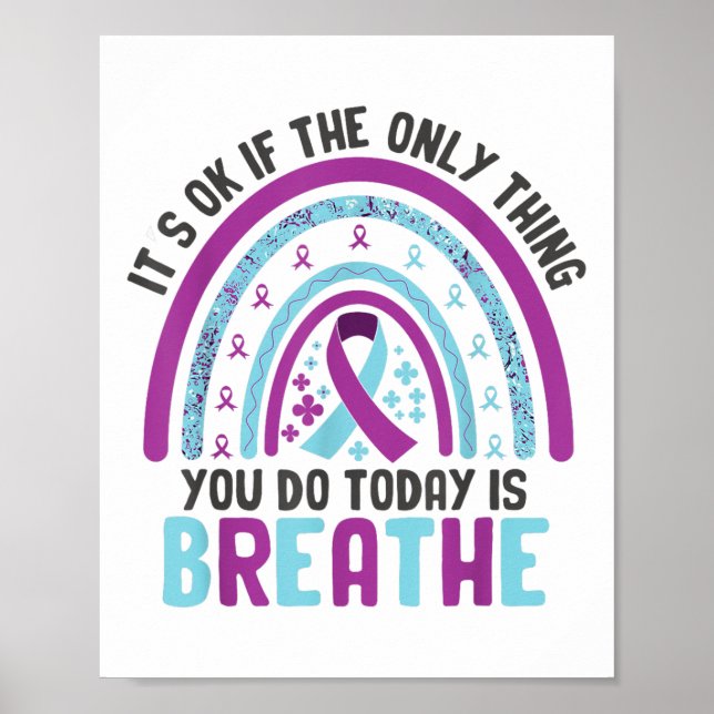 Poster Depression Awareness Suicide Prevention  (Frente)