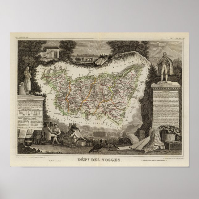 Poster Dept Vosges (Frente)