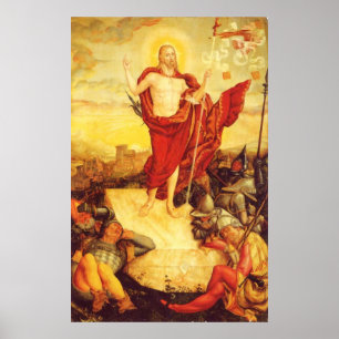 Póster Der-Auferstand, por Lucas Cranach (1558)