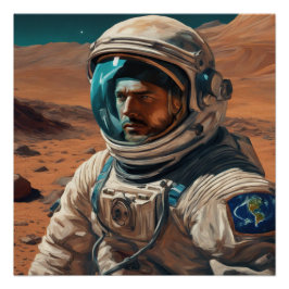 Póster Der Marsexplorer KI