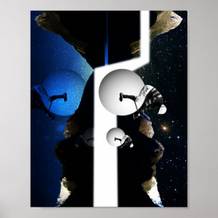 Poster Derby à noite