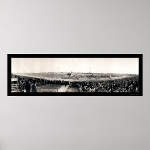 Póster Derby Churchill Downs Foto 1941