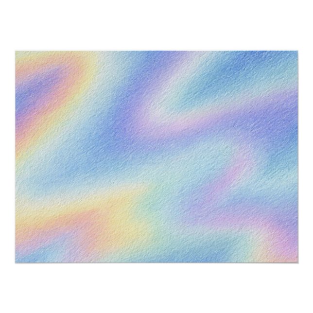 Póster Deriva do Céu Pastel (Frente)