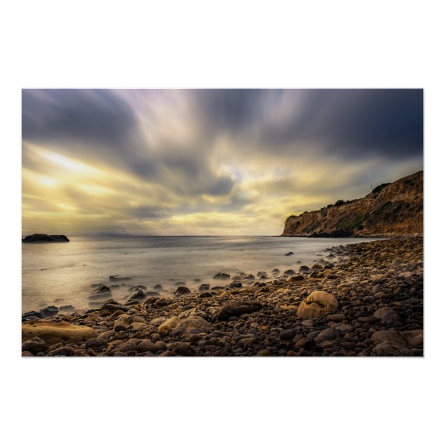 Póster Deriva Dourada na Borda do Mar (Frente)