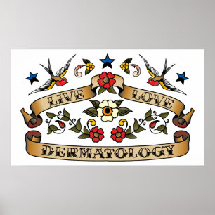 Poster Dermatologia Do Amor Vivo