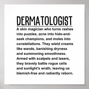 Poster Dermatologista