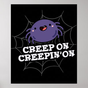 Poster Derrame Na Crepina Na Aranha Positiva Pun Dark BG