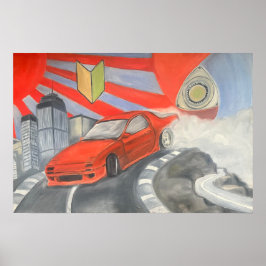 Poster Derrapando no Céu