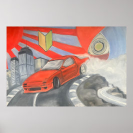 Poster Derrapando no Céu