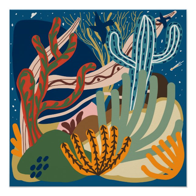 Póster Dersertar Noites (Frente)