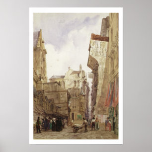 Póster DES Pretes da rua, St Germain L'Auxerrois, Paris