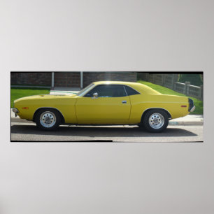 Póster Desafiador de Dodge de 440 cunhas