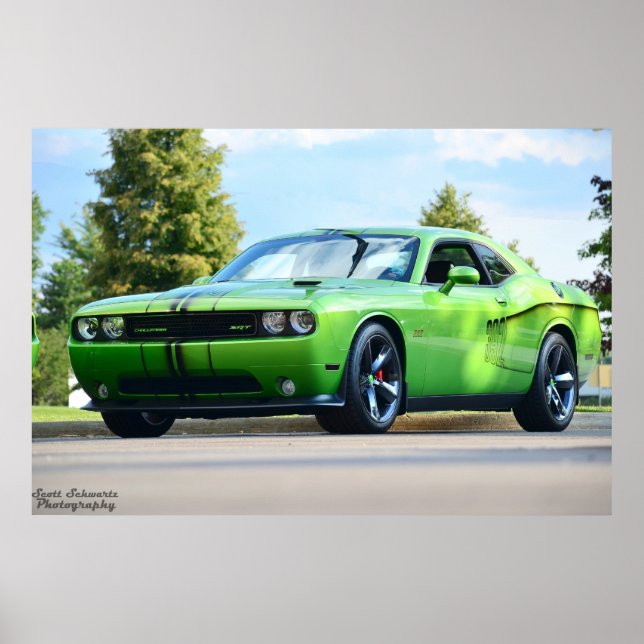 Póster Desafiador Dodge SRT8 392 (Frente)