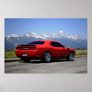 Poster Desafiador/Tetons grande