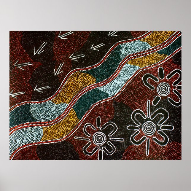 Póster Desafio Aborígene (Frente)