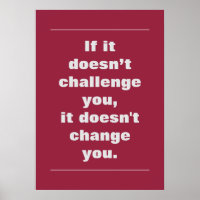 Desafio Motivacional Quote AZ Cardinals Vermelho