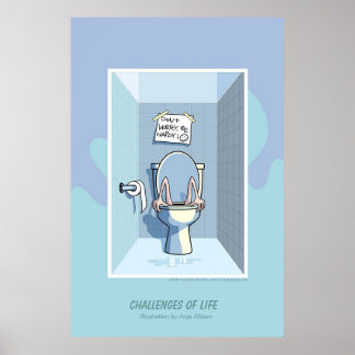 Póster Desafios da vida