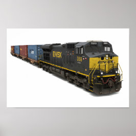 Poster Desal Cargo Train