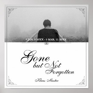 Poster Desaparecido mas não Esquecido - Clássico