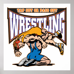 Póster Desapertar os Wrestlers