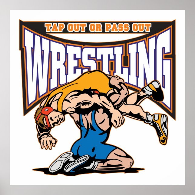 Póster Desapertar os Wrestlers (Frente)