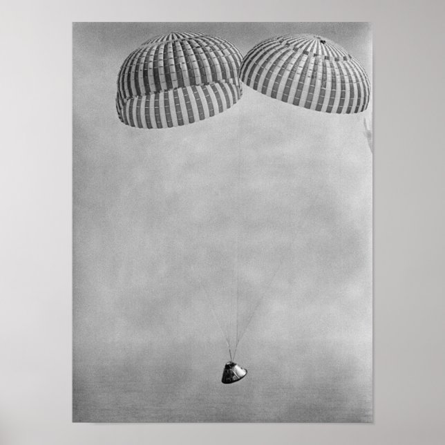 Póster Desativação e recuperação do Apollo 9 (Frente)
