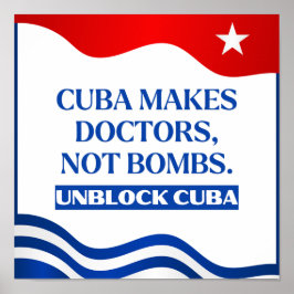 Poster Desbloquear Cuba