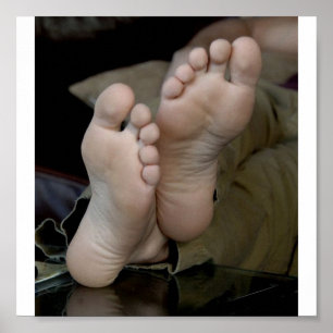 Poster descalço de Barefeet