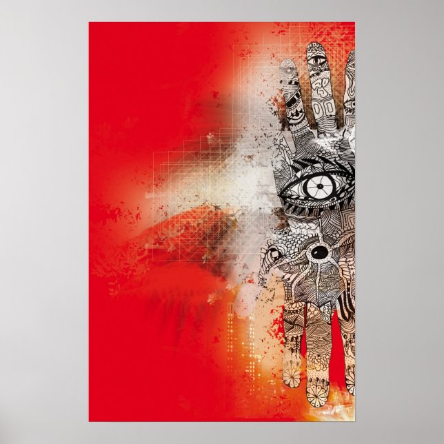 Póster Descanse em paz (Frente)