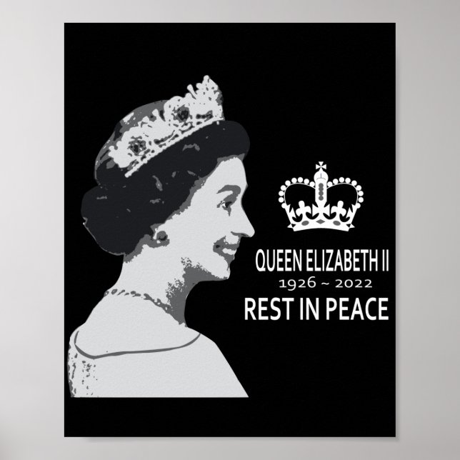 Poster Descanse Em Paz Elizabeth (Frente)
