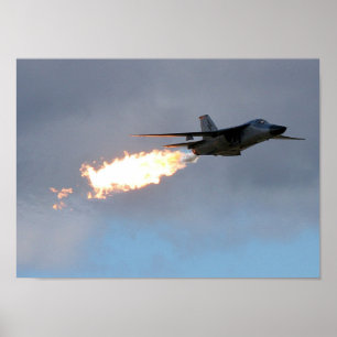 Póster Descarga F111 & queimadura