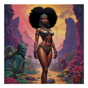 Póster Descarregado Pelo Que Foi - Ken Gage Art
