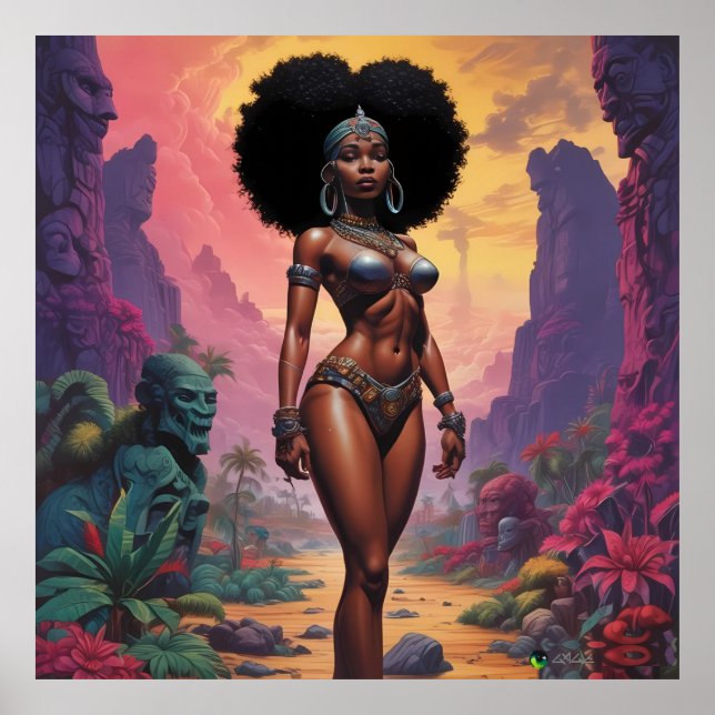 Poster Descarregado Pelo Que Foi - Ken Gage Art (Frente)