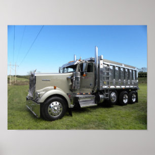 Póster Descarregador de Kenworth W900L