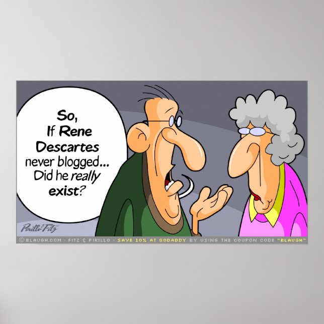 Poster Descartes (Frente)